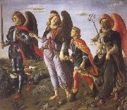 Francesco Botticini Tobias and the Three Archangels china oil painting reproduction